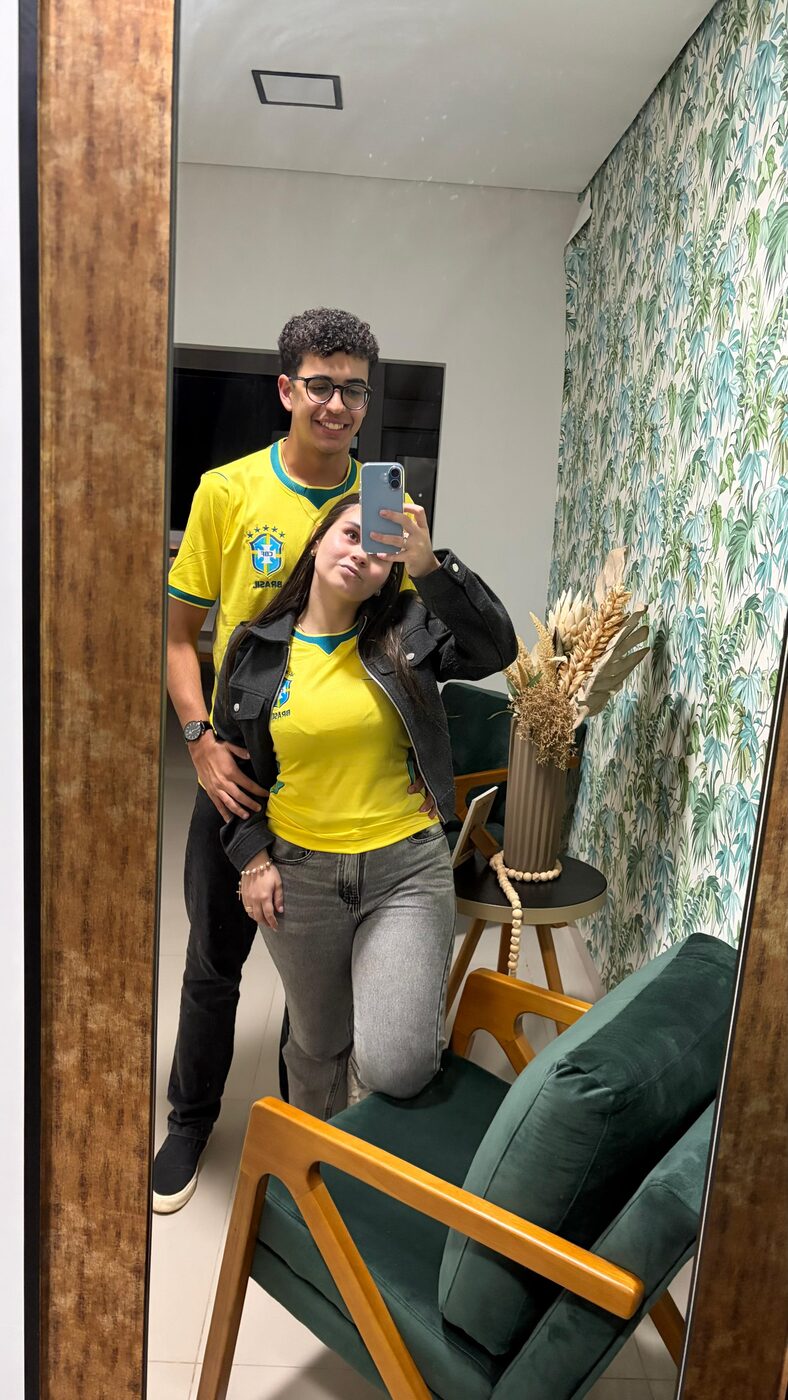Nossa primeira Copa do Mundo juntos